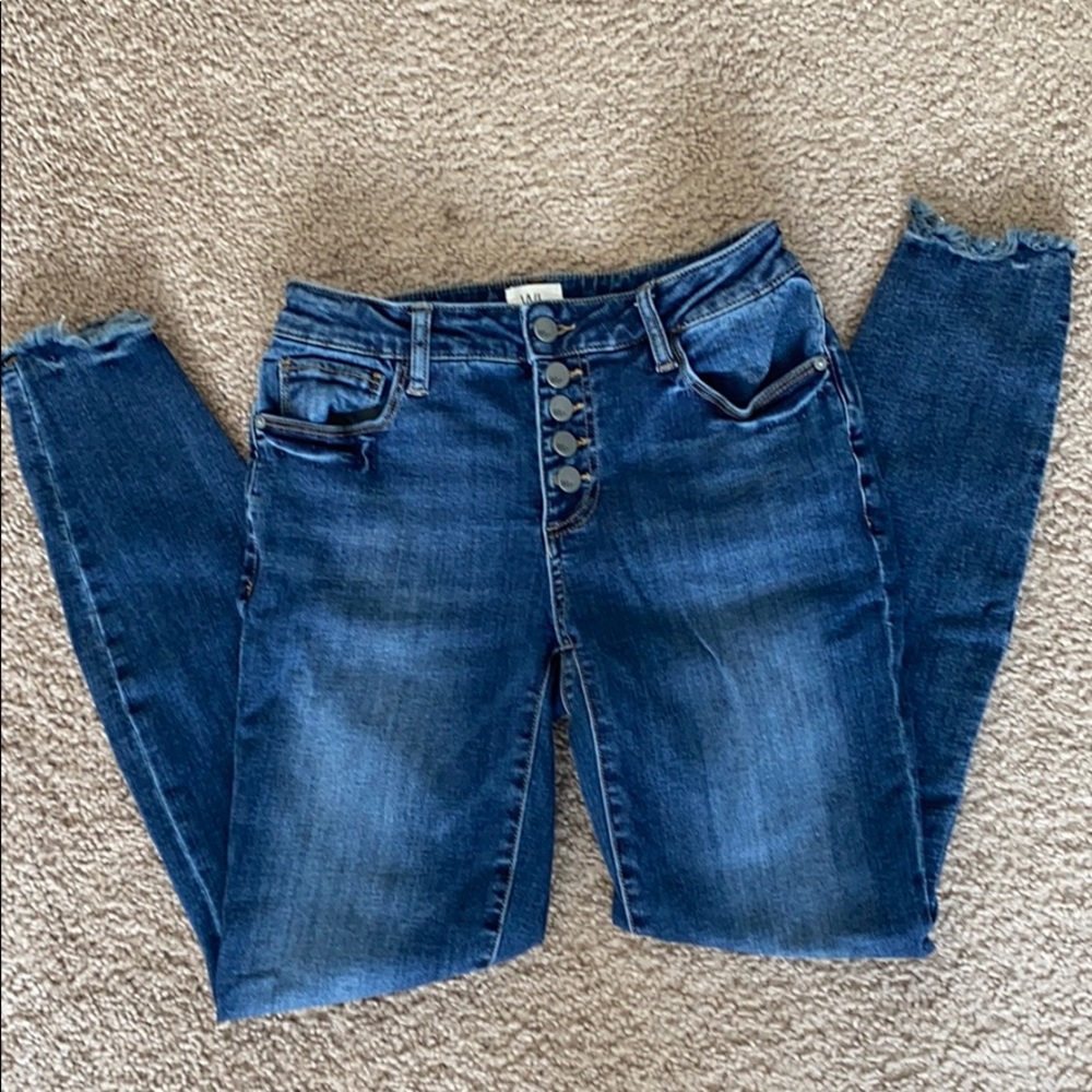 2/$35 Nordstrom Wash Lab high rise button fly